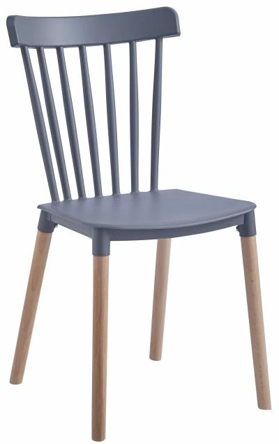 רביעיית כסאות פינות אוכל דגם BISTROT אפור X4
