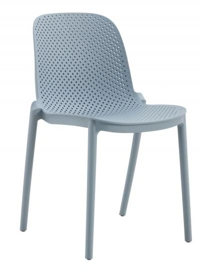 רביעיית כסאות נערמים דגם Flamingo אפור X4