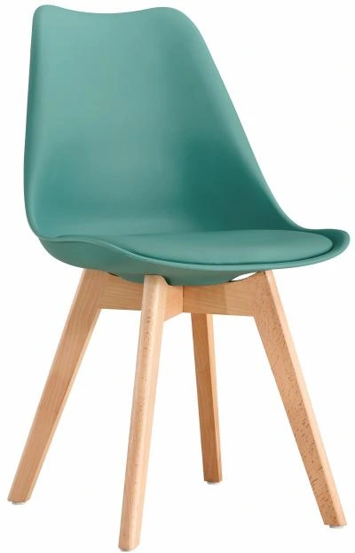 רביעיית כיסאות אוכל דגם TULIP ירוק X4 